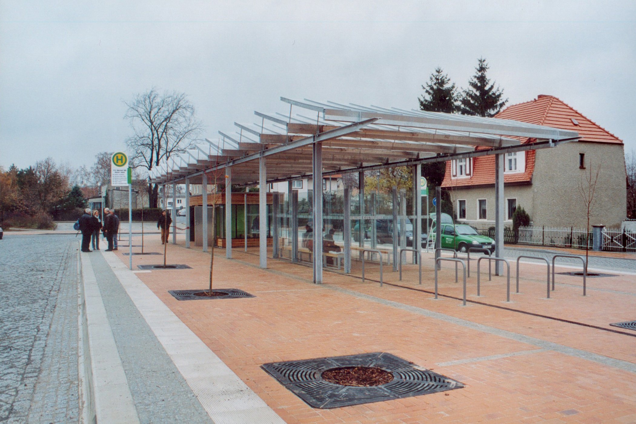 Wettbewerb Warteanlage Busbahnhof, Lehnin