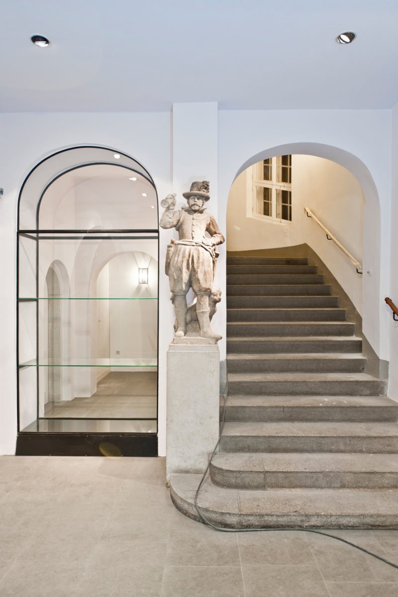 Museum für Sächsische Volkskunst, Dresden heizhaus Treppenraum
